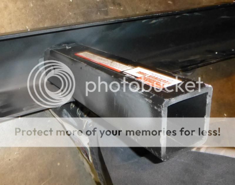 CJ7 front bumper with receiver hitch