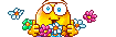smiles photo: smiles FlowersArmfulSmiley.gif